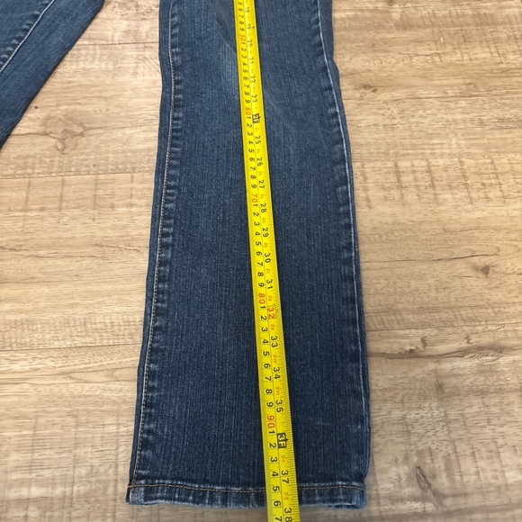 LOFT Straight Leg Jeans for Women - Dark Blue Denim - Picture 10 of 10